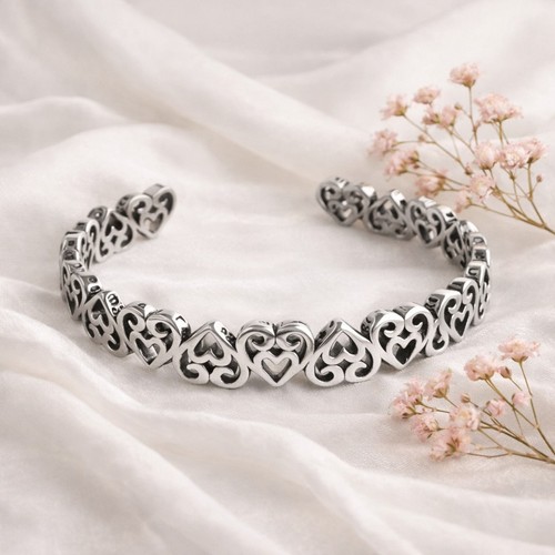 Silber armreif - silber,