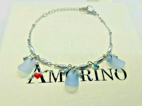 Armband damen amorino stahl - armband,